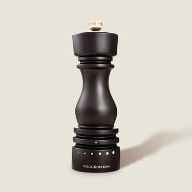 Cole & Mason London Chocolate Wood Grind Select Salt & Pepper Mills